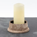 Adrea Davina Beres - Black & White Pillar Candle Holder