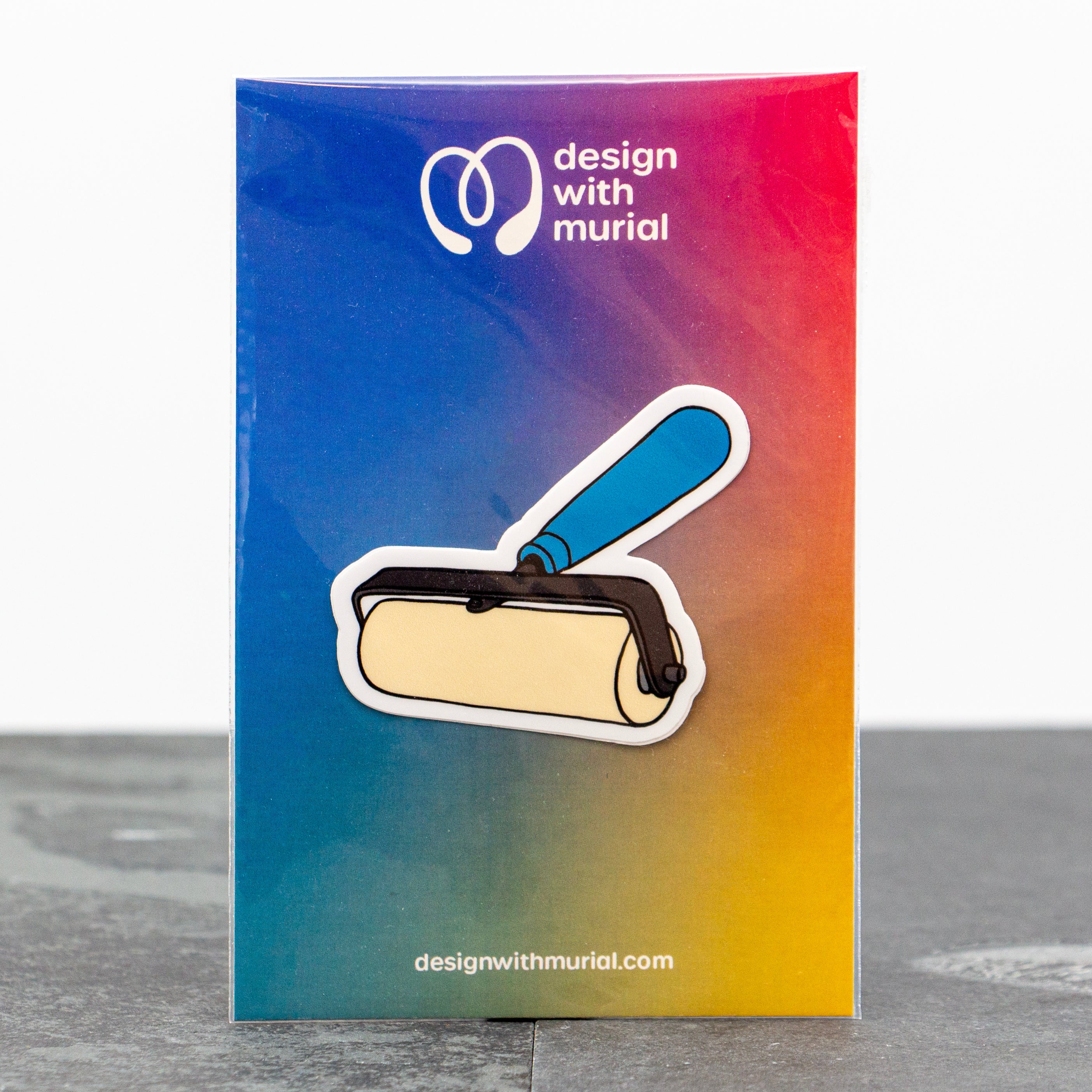 Printmaker's Brayer Sticker