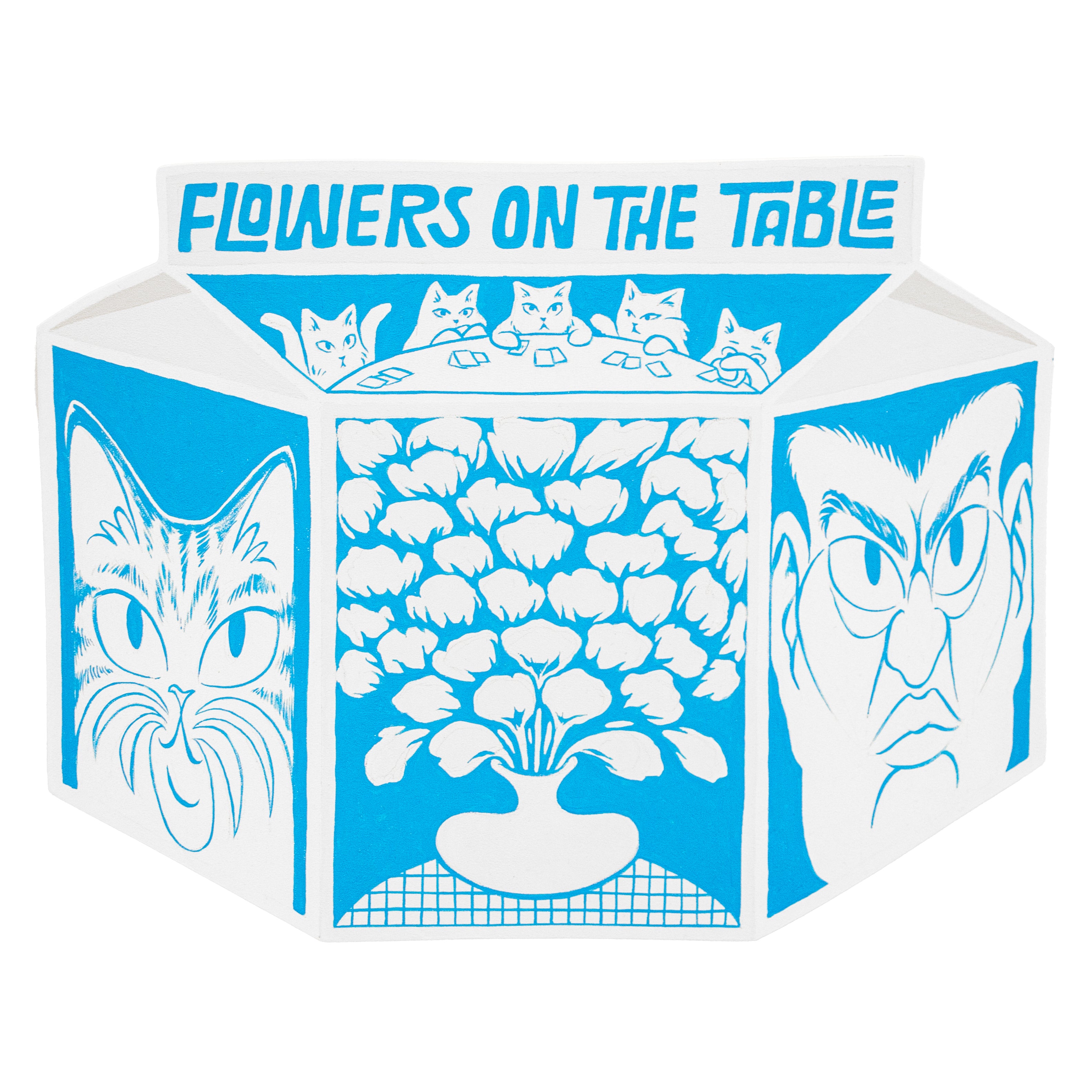 Jose Dominguez - Flowers on the Table