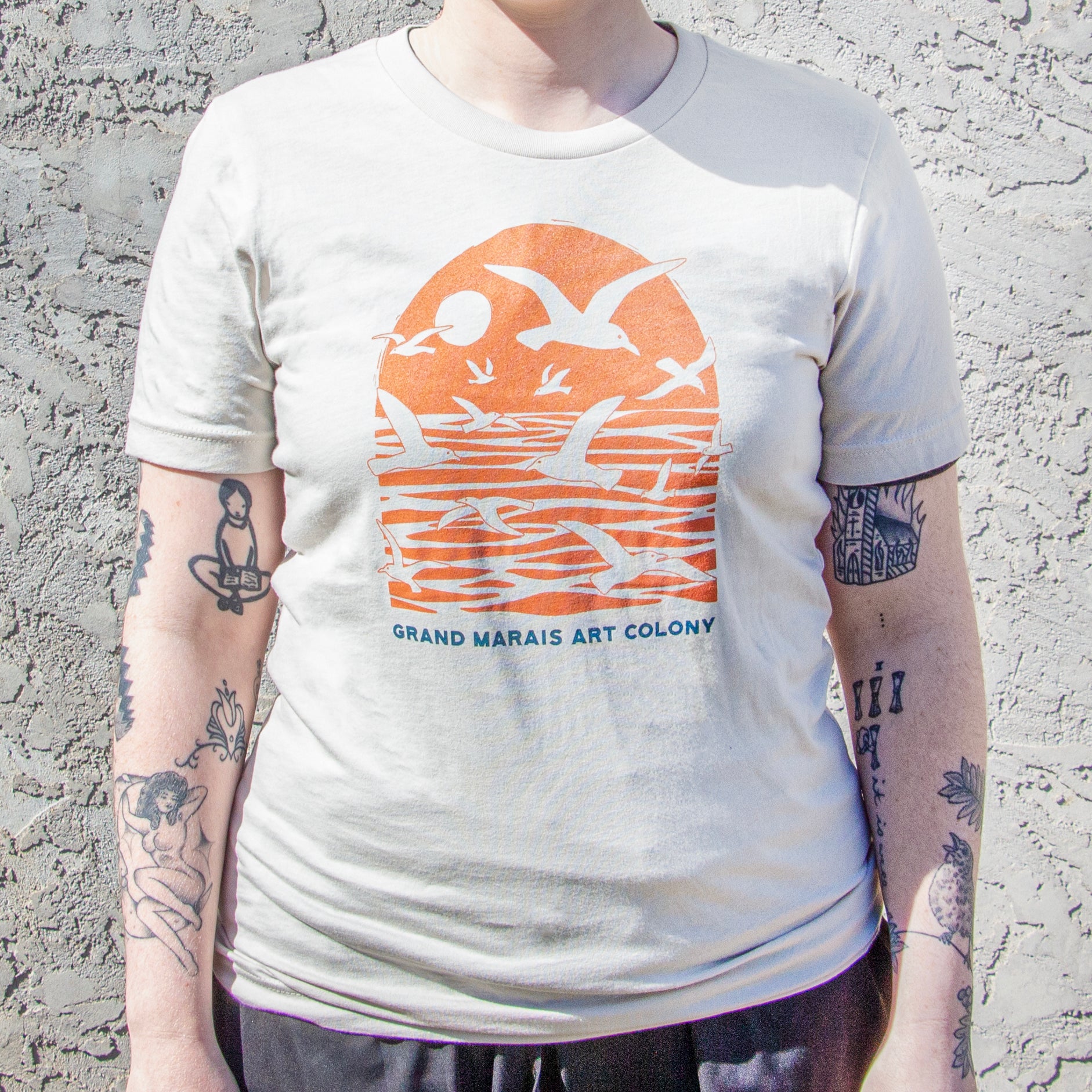 Art Colony Seagull T-Shirt
