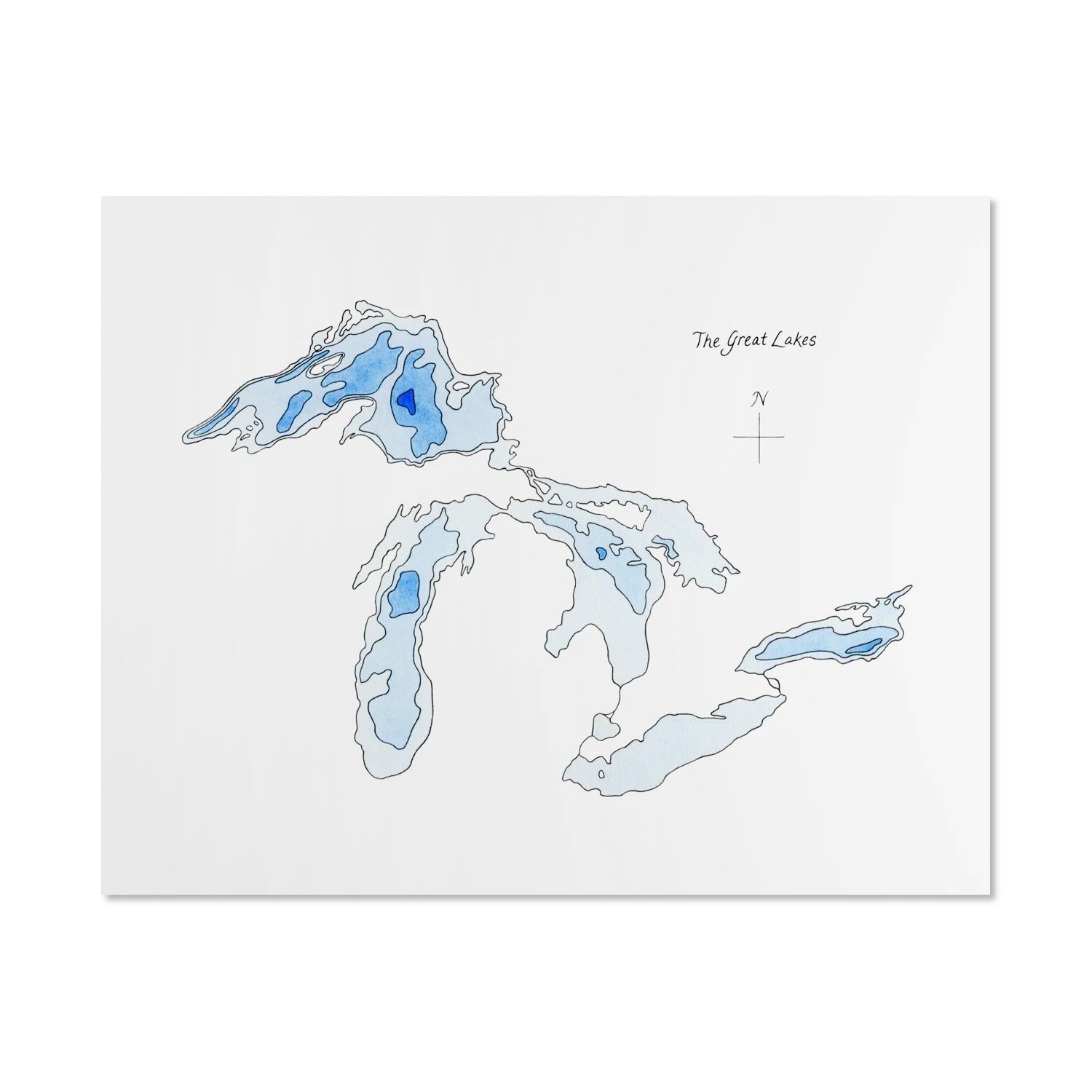 Lake Prints - 8 x 10