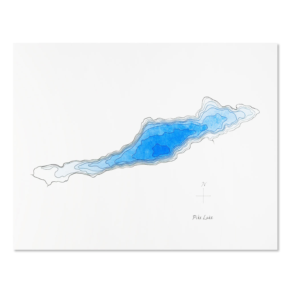 Lake Prints - 8 x 10
