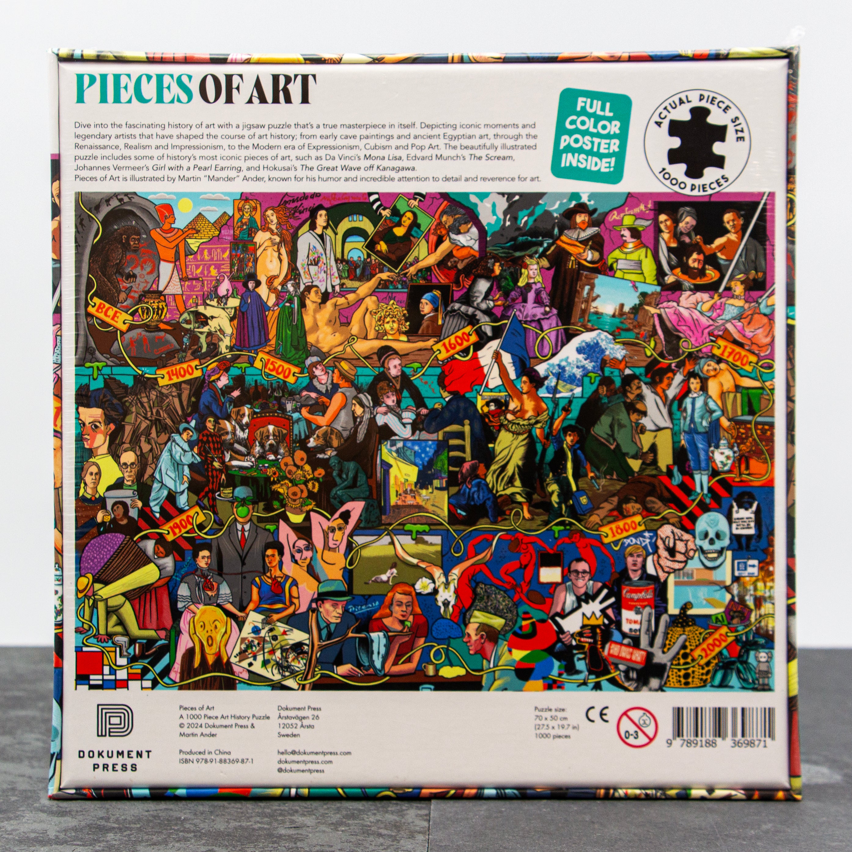 Pieces of Art: A 1000 Piece Art History Puzzle