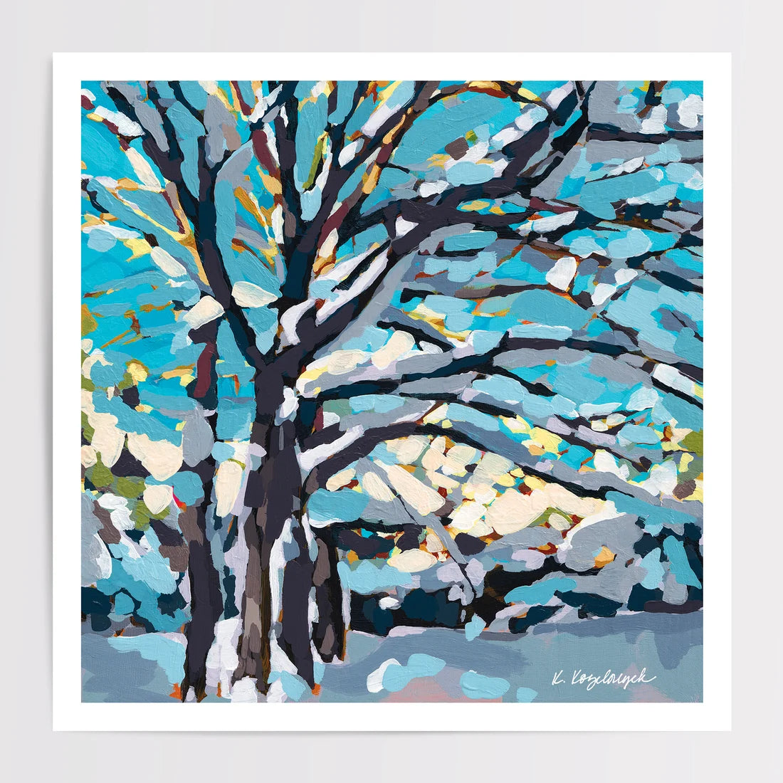 Swells + Flutter - Winter Tree