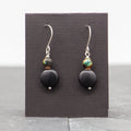 Rebecca Wicklund - Onyx Copper Aurora Earrings