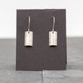 Rebecca Wicklund - Narrow silver birch earrings