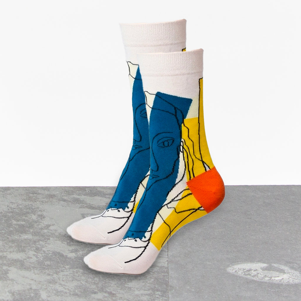 Famous Painting Crew Socks