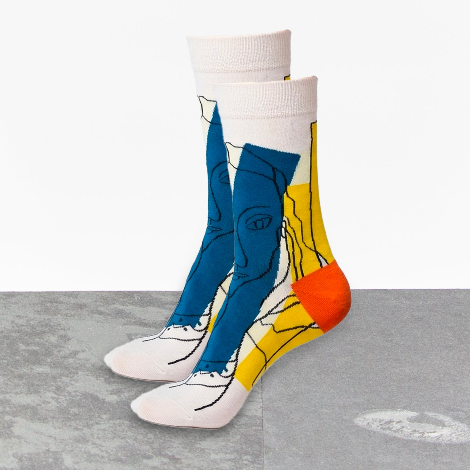 Famous Painting Crew Socks
