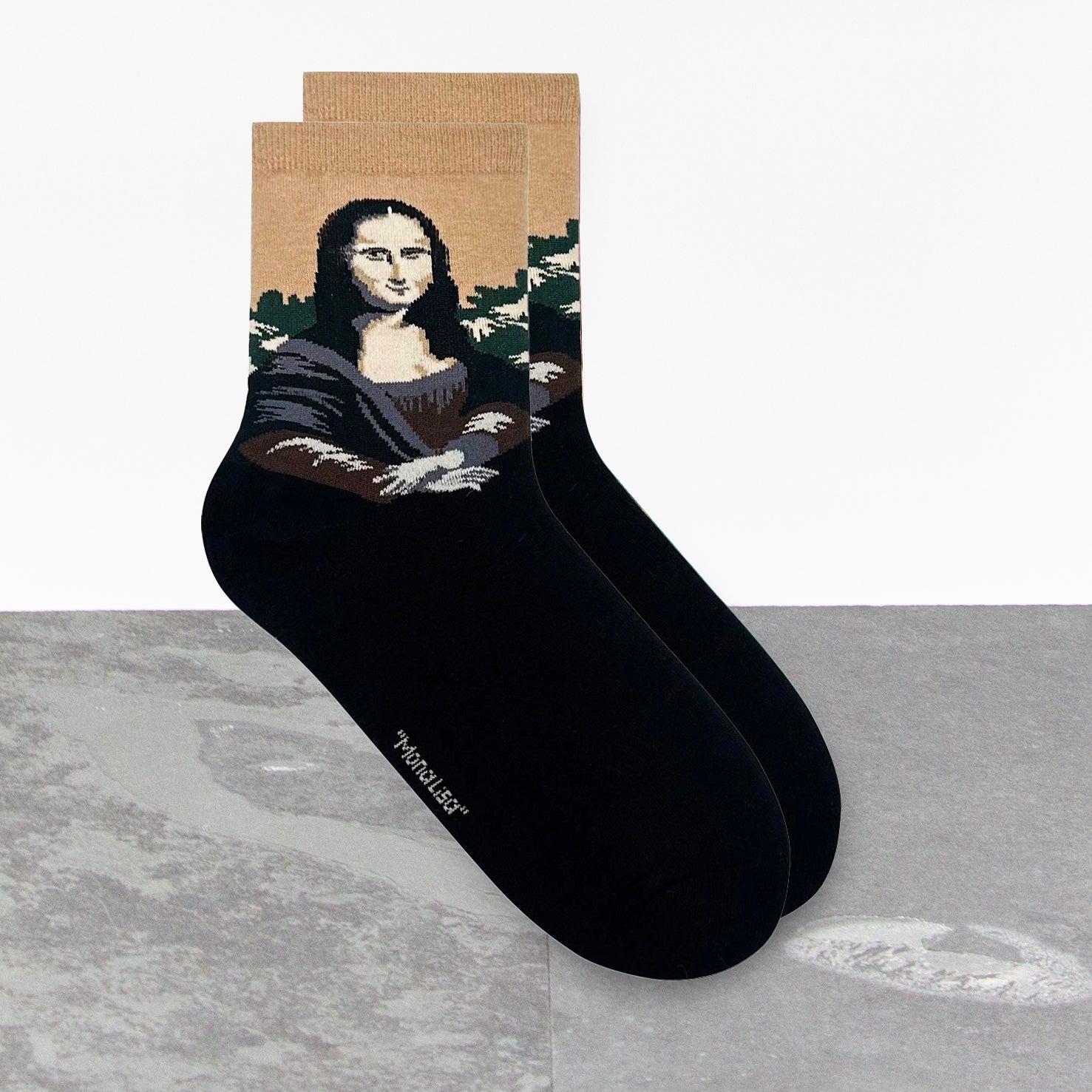 Famous Painting Ankle Socks