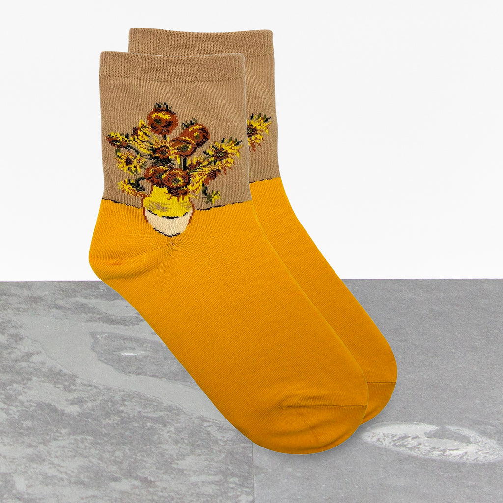 Famous Painting Ankle Socks