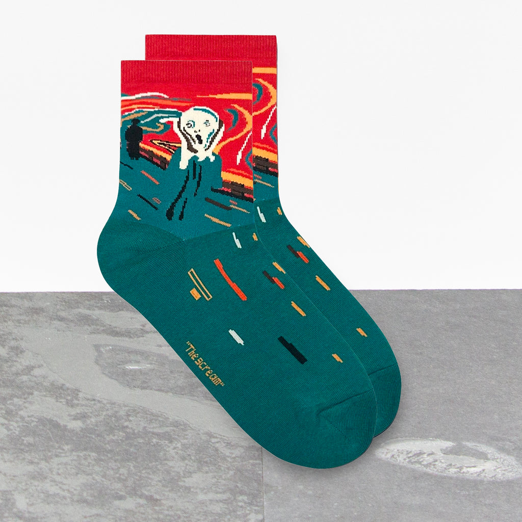 Famous Painting Ankle Socks